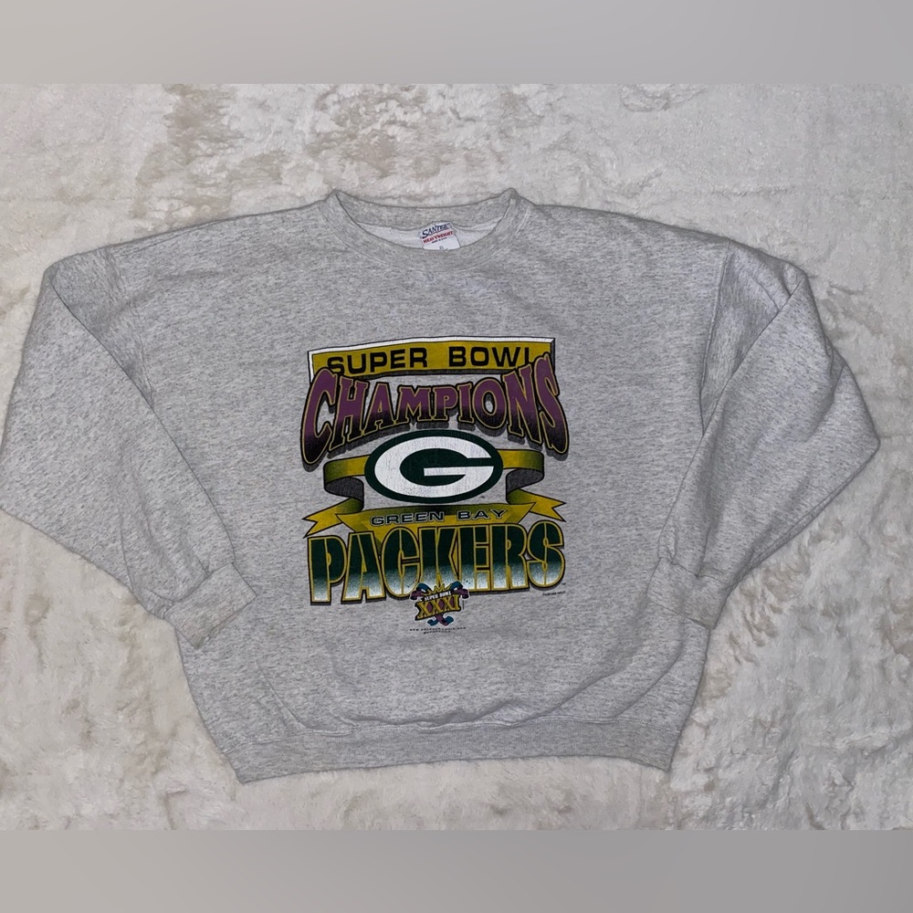 1996 Green Bay Packers Superbowl Champions Crewneck